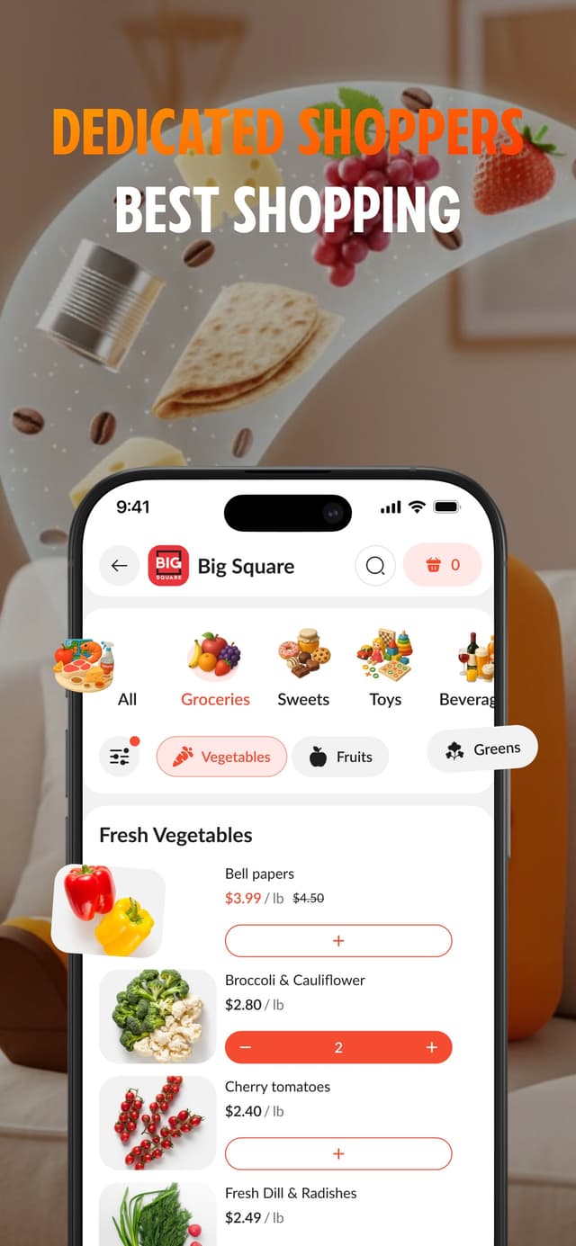 ArmYum app order tracking
